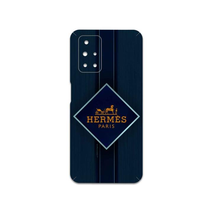 برچسب پوششی ماهوت مدل Hermes-Logo مناسب برای گوشی موبایل شیائومی Redmi 10 Prime MAHOOT Hermes-Logo Cover Sticker for Xiaomi Redmi 10 Prime